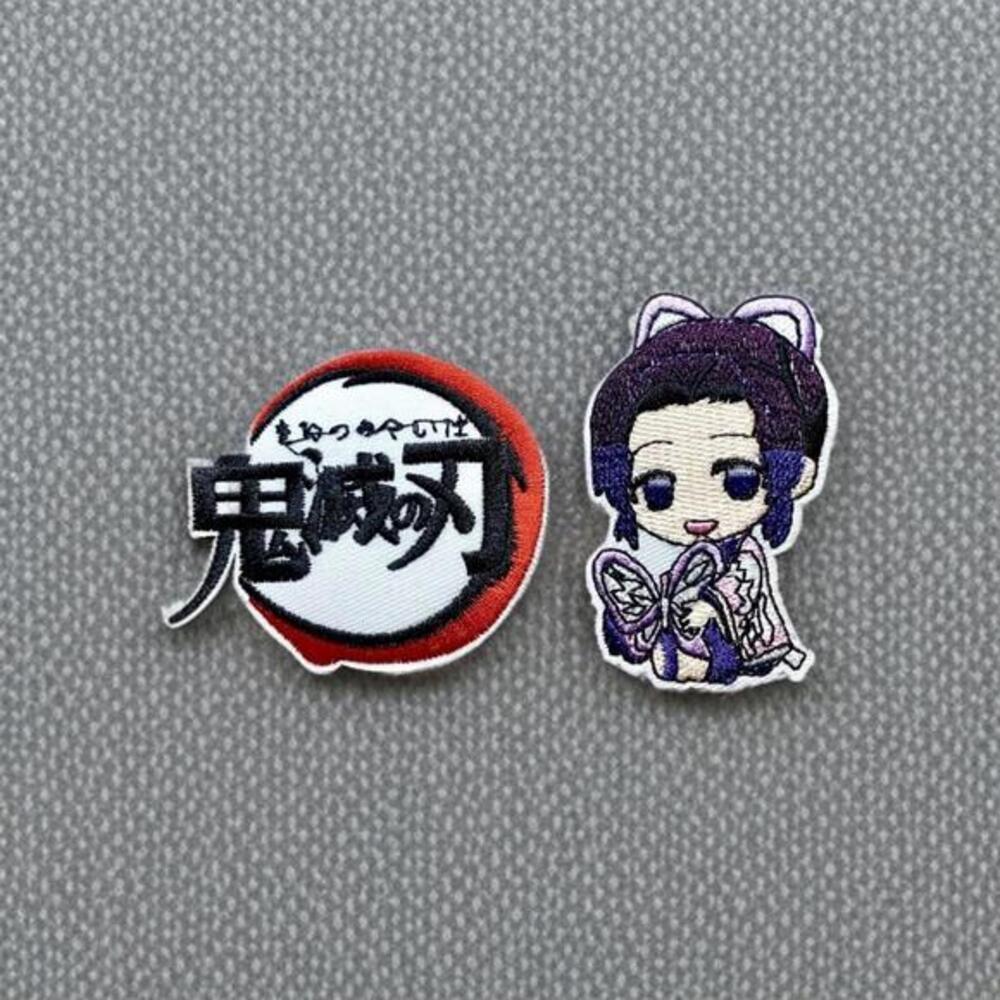 Iron On Patch Set - Demon Slayer Kimetsu No Yaiba Set, Anime Manga